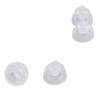 10pcs Sound Amplifier Open Domes Single Layer Washable Reusable Silicone