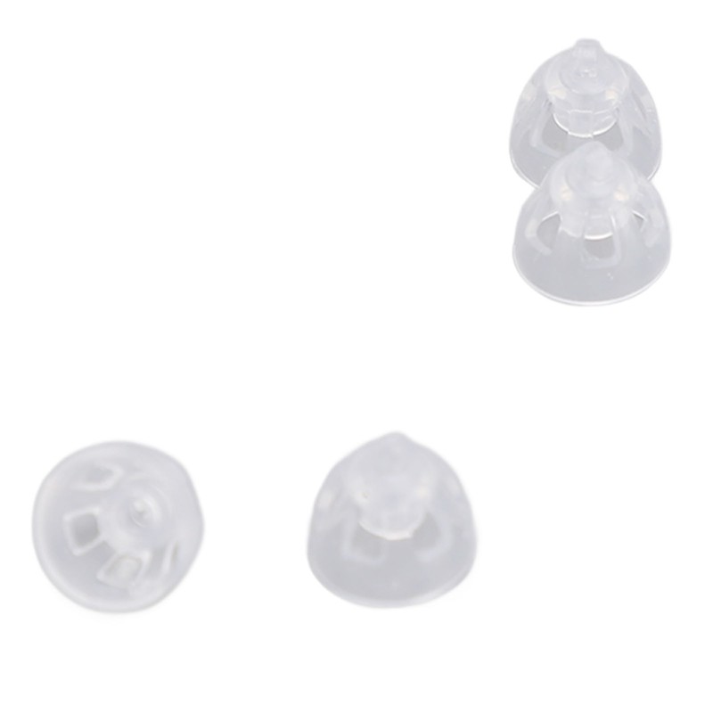 10pcs Sound Amplifier Open Domes Single Layer Washable Reusable Silicone