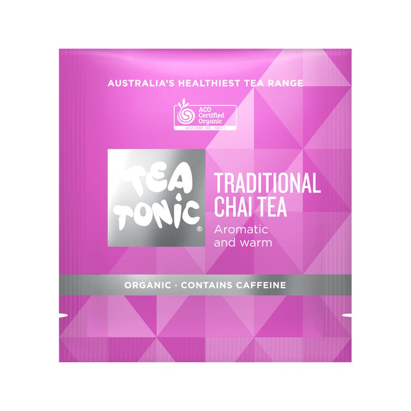 Tea Tonic Organic Traditional Chai Tea x 20 Tea Bags