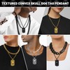 Skull Necklace for Women Goth Jewelry Pirate Necklaces Gold Skeleton