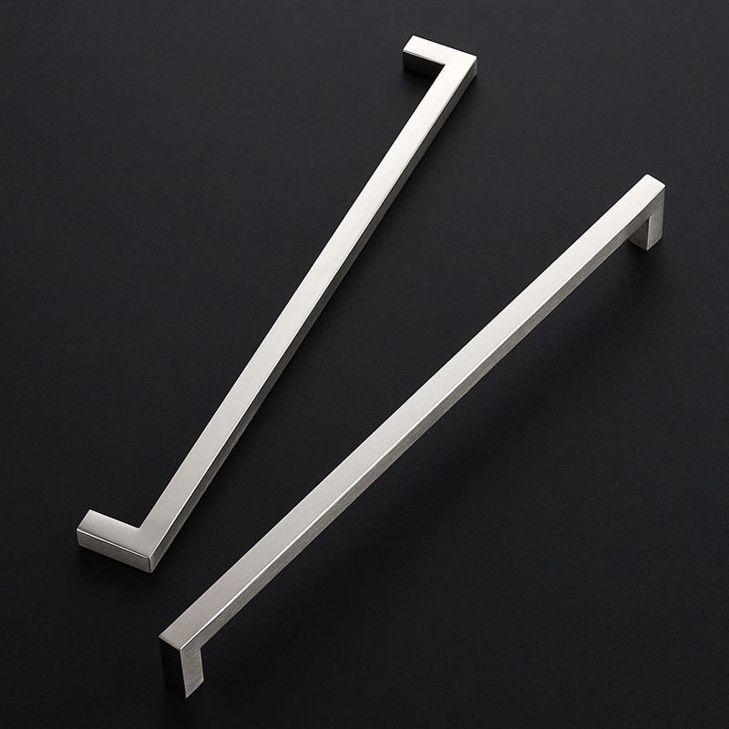 Ravinte 10 Pack 12-3/5 Inch Kitchen Square Cabinet Handles Satin