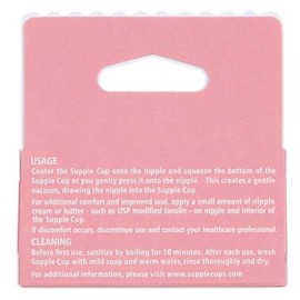 Supple Cups for flat, shy and inverted nipples (Size 2)