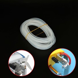 2PCS RC Boat Flexible Silicone Water Cooled Tube Water Cooling Pipe Tube for RC Boat Ship DIY Model Toy Water Cooling Parts (Transparent)