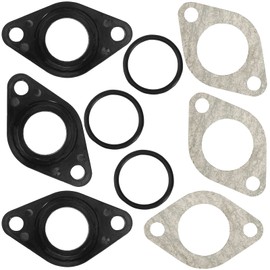 LIYYDS 3Pcs PZ19 19MM Carburetor Intake Gasket for 50cc 70cc 90cc 110cc Pit Dirt Bike Go Kart ATV Quad Baja Buggy Coolster JCL Kazuma Lance Roketa SunL TaoTao BBR SDG SSR Pitster Pit Pro