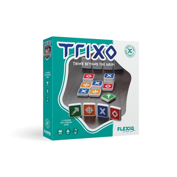 FlexiQ | Trixo | Family Tile Game | Ages 7+