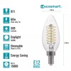 Eco-Smart Ecosmart 60-Watt Equivalent Dimmable E12 Candelabra 3 Pack B11