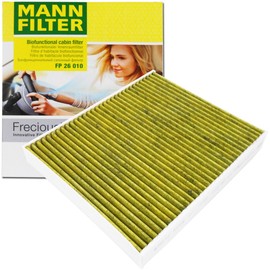 MANN 高性能エアコンフィルター （フォルクスワーゲン/ポロ） FP-V03 【型式：9NBBY・9NBJX・9NBKY・9NBTS・9NBUD・6RCGG 初年：2002/06-2010/05】