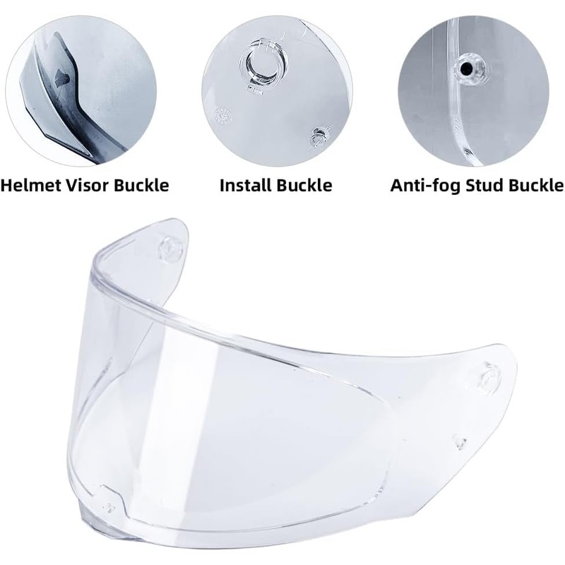 Helmet Visor for LS2 FF800/FF353/FF328, Motorcycle Helmet Visor, Motorcycle Wind