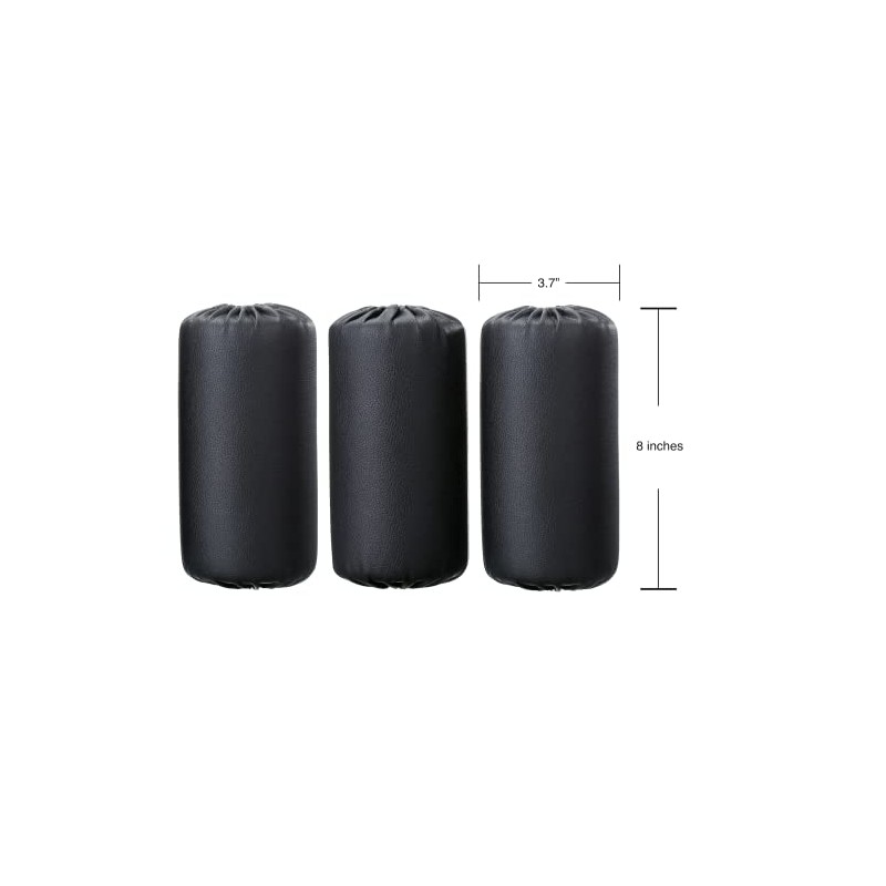 Foam Foot Pads Rollers Set (8"x4"x20mm) for Home Gym Exercise