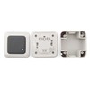 Huber Motion, 180° motion detector, white, fitted, concealed, energy efficient,