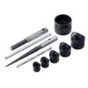 Hozan Chassis Punch Set with Reamer, Manual Puncher, Easy to