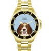 Toff London Mens Beagle Dog Head Watch