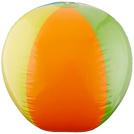 Rhode Island Novelty 12 JUMBO 24 TRADITIONAL BEACH BALLS/Swimming POOL PARTY/Birthday FAVORS/DOZEN TOYS