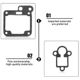 YOFMOO YFM80 YFM50 Carburetor Rebuild Repair Kit Compatible with Yamaha Raptor 80 YFM80R YFM80W Moto-4 Grizzly 80 YFM80G YFM80GH Raptor 50 YFM50R Badger 80 YFM80 Champ 100 YFM100 Carb