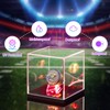 Colingmill Acrylic Championship Ring Display Case with LED Light 7