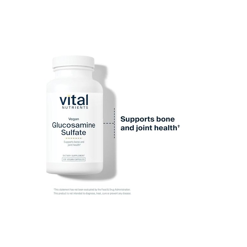 Vital Nutrients Glucosamina Sulfato V-cápsulas, 750 mg