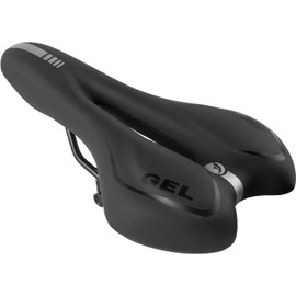 Minicoco Bike Saddle, Gel Cushion with Shock Absorption, Ergonomic Waterproof & Breathable Design for Men/Women, Fits Mountain/Road/City/MTB/e-Bike​