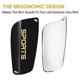 Soccer Shin Guards for Kids Youth, Youth Shin Guards for Girls and Boys, EVA Cushion for 3-15 Years Boys Girls