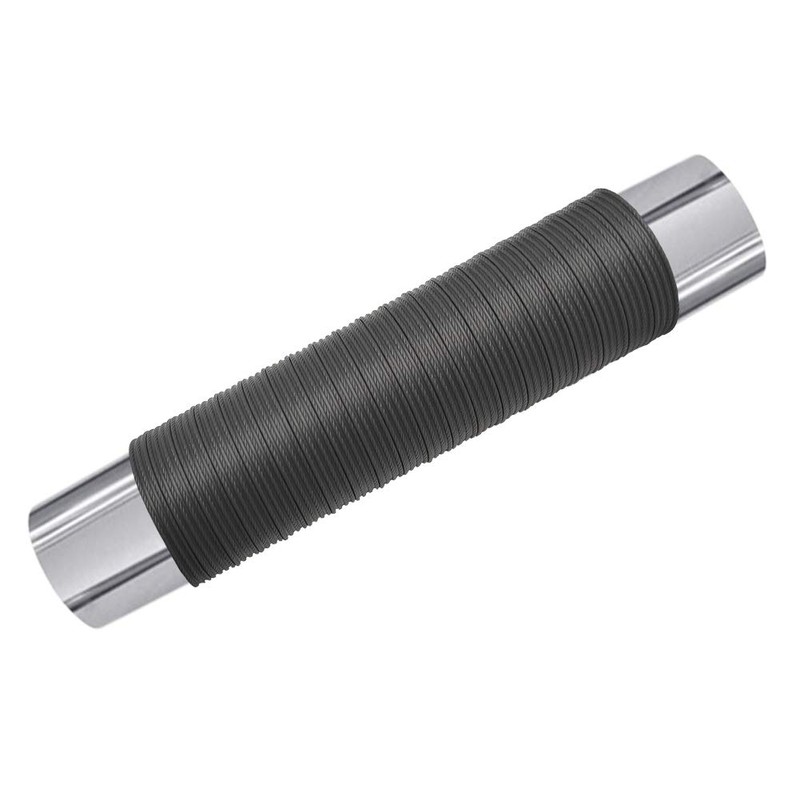 RNY 60m Grey Rattan Wicker Repair Polythene Plastic (Dark Grey)