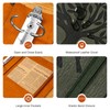 OVESMUSL 2 Pack PU Leather 3 Ring Binder, 2 Inch