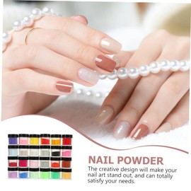 WOONEKY Boxes Nail Decoration Powder Creative Manicure Supplies for Unique Nail Art for Special Events and