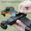Dual Phone Extension Holder Cold Shoe Adapter Mount Mobile Phone