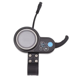 Electric Scooter Display Panel Waterproof 6 Pin Male Connector Electric BikeLCD Display Panel with USB Port