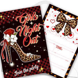 15 Set Girls Night Party Invitations with Envelopes for Bachelorette