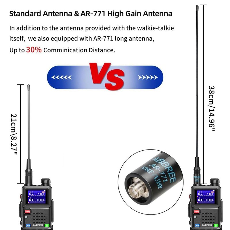 Baofeng Radio Ham Radio Long Range 5RM 10W Handheld NOAA