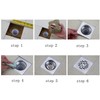 Square Floor Drain Thickened Stainless Steel Bathroom Tile Insert Floor