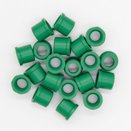 RURBRIN (20 PCS) R134A Rubber Gasket Fit for Air Conditioning Refrigeration Charging Hose O-Ring Repair Kit,Compatible with R410A Adapter 1/4" Thread Charging Hose