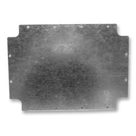 Rückplatte 222 x 178 mm, Gehäusezubehör, Aluminiumboden/Montageplatten, 1 Stück | OL20062