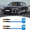 Greluma 2pcs H7 Headlight Bulb Right Angle Ceramic Socket Connector