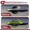 HEROFFIX 1 Set Reflective Car Door Handle Scratch Protector Anti-Scratches