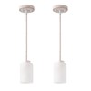 Eietonte 1-Light Mini Pendant Light Fixtures, Industrial Chandelier Hanging Ceiling