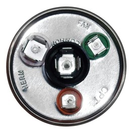 40/10 uF MFD 370 440 VAC Dual Run Capacitor JustCapacitors Compatible Replacement for AmRad USA2232A P/N RA2000/37-44(406+106)