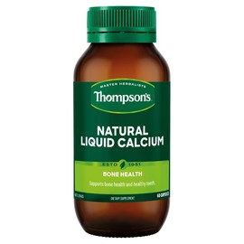 Thompson's Natural Liquid Calcium Cap X 60