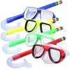 Kids' New Material PVC Diving Set: Goggles & Snorkel NO.4 20ea