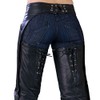 Ladies Biker Chaps with Laces ON The Back … (Small)