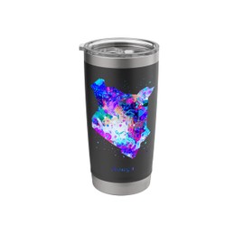 Kenya Map Stainless Steel Insulated Tumbler