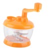 Manual Vegetable Grinder Stainless Steel Food Grade Compact Portable for