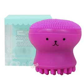 Set 12 Pz Exfoliador Facial Limpieza Profunda para Depurar Poros, Desmaquillarse Esponja De Silicona Pulpito Mayoreo