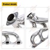GEARZAAR For 1979-1993 Mustang 5.0L V8 GT/LX/SVT Stainless Steel Exhaust