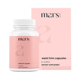 Mars Waist Trim Capsules : Powered with Magnesium Citrate, Bentonite Clay & Triphala | Good Health Comapny - 60 Capsules (Pack of 1)
