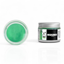 MEGAZINCO Green - SPF50 Mineral and 100% NATURAL Sun Cream Paste with High Protection for Surfers, Sailors, Mountaineers, Skiers, Snowboarders, Triathletes, Swimmers. SURF SUNCREAM - 40ml