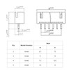 720PCS JST XH 2.54mm Connector Kit,Male and Female 2/3/4/5 Pin
