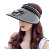 Sun Visor Hats with Fan Large Area Sun Protection Visors