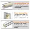 sourcing map Bottom Cleaning Router Bit 1/4" Diameter 1/4" Shank