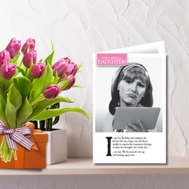 On the Ceiling, Birthday Card Daughter, Daughter Birthday Card, Funny Birthday Card for Daughter