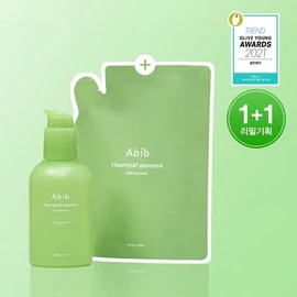 [Exclusive Offer] Abib Eoseongcho Essence Calming Pump 50ml Refill Offer (+50ml) / 아비브 어성초 에센스 카밍펌프 50ml 리필 기획(+50ml)